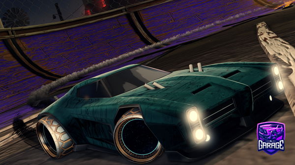 A Rocket League car design from pk9911