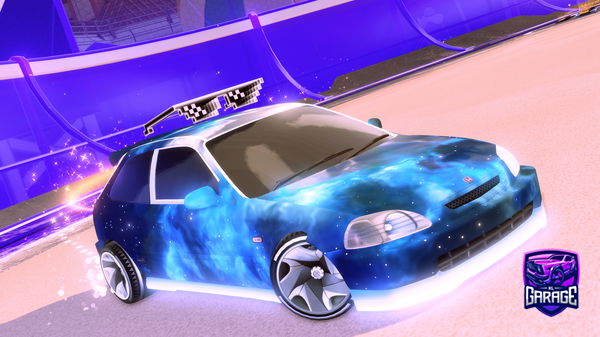 A Rocket League car design from Bluemoon22