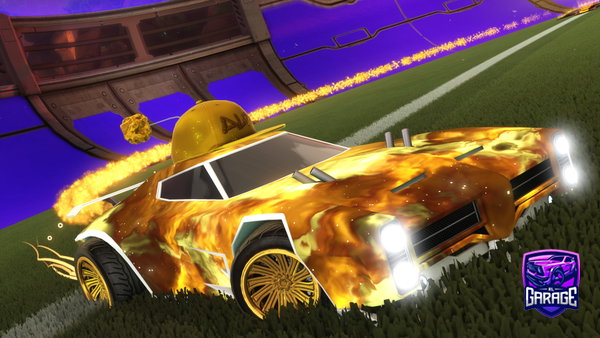 A Rocket League car design from GmdFlame_