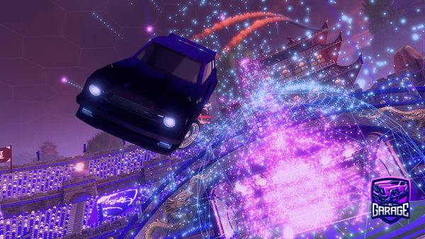 A Rocket League car design from DaddyGunX4