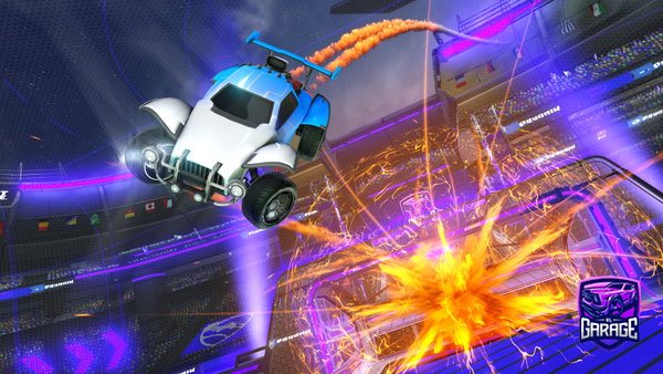 A Rocket League car design from Cruppted_btr44