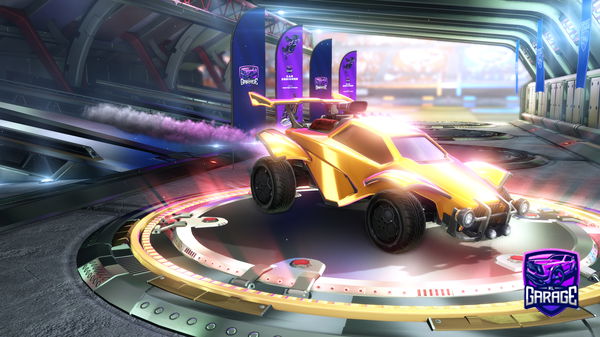 A Rocket League car design from OryBoy