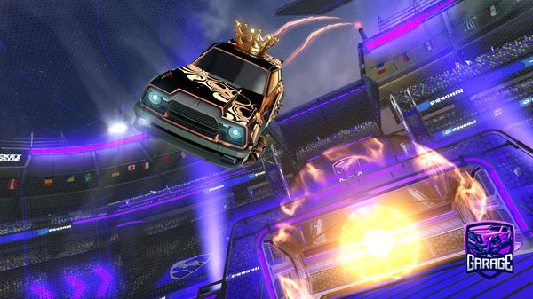 A Rocket League car design from Xbreaker