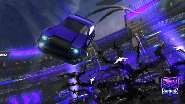A Rocket League car design from zDigitalz