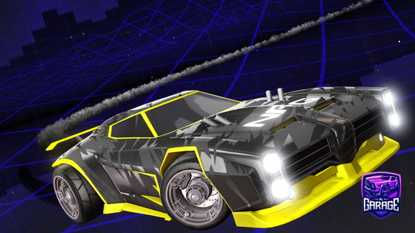A Rocket League car design from Doolars