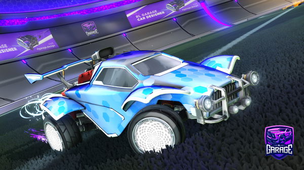 A Rocket League car design from Marked_IV_DEATH