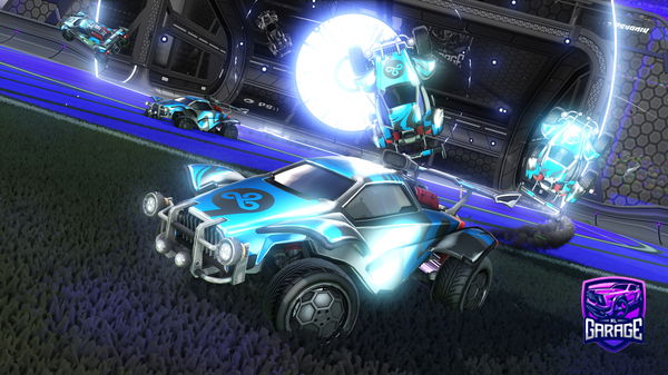 A Rocket League car design from Fabatizer