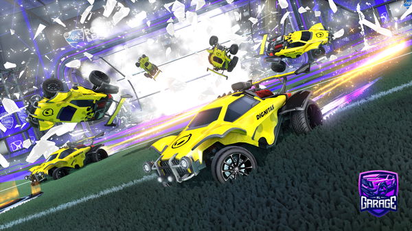 A Rocket League car design from RoadToBlackStandard