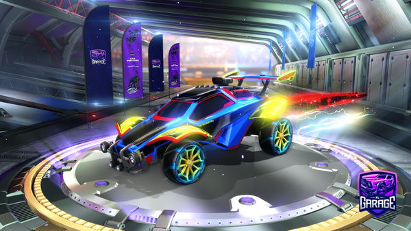 A Rocket League car design from ERRORMISSING