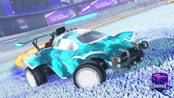 A Rocket League car design from Oskos