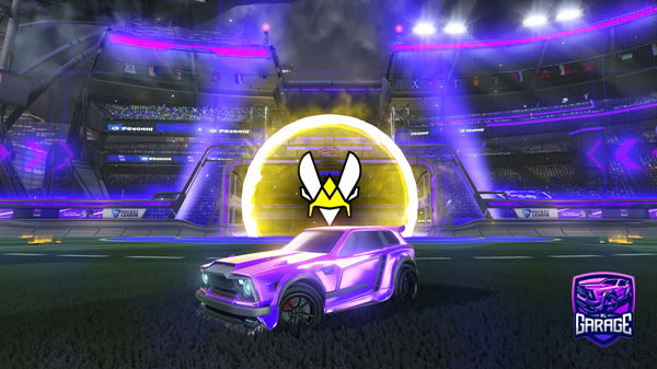 A Rocket League car design from ELMDH7