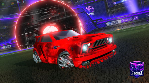A Rocket League car design from Datboi403