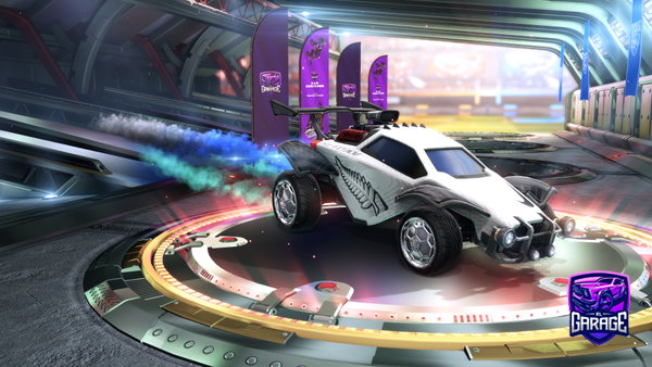 A Rocket League car design from FlashRun77