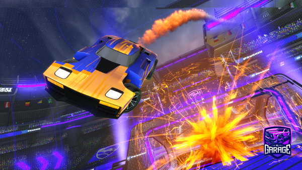 A Rocket League car design from TheWarriorITA