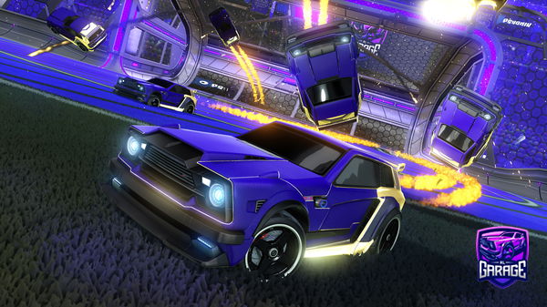 A Rocket League car design from Nyrocs