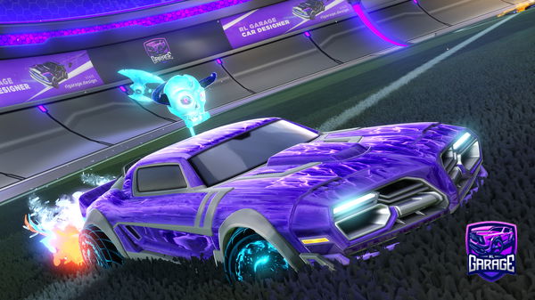 A Rocket League car design from The_bossyeet