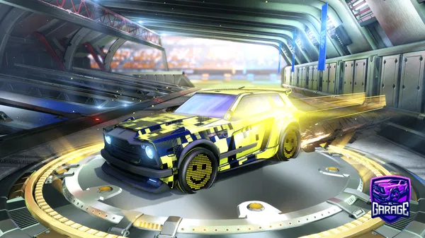 A Rocket League car design from Happydude53