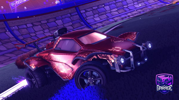 A Rocket League car design from dirtbikekid81