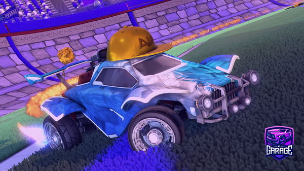A Rocket League car design from Bananaramma_error