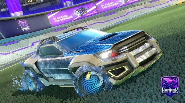 A Rocket League car design from PUSHKAL2007