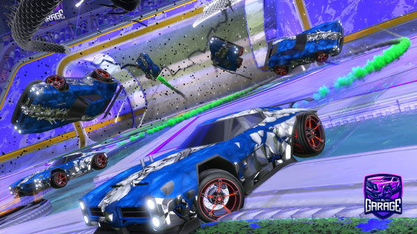 A Rocket League car design from Weavile2099