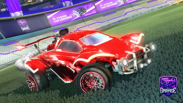 A Rocket League car design from jrr__