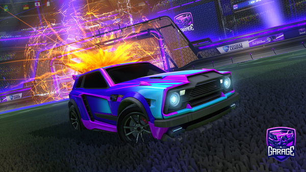 A Rocket League car design from WiIdRhino