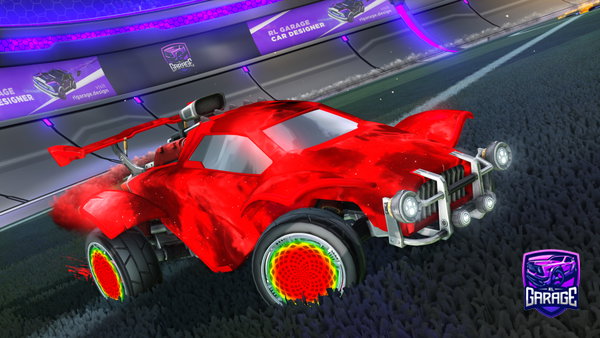 A Rocket League car design from mrstrong_man