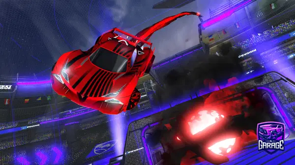 A Rocket League car design from ZeChonkyFox