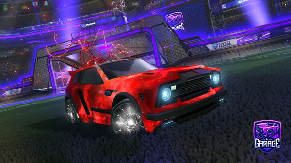 A Rocket League car design from SquidnChips