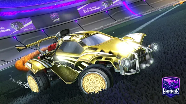 A Rocket League car design from Jeremiahbatman