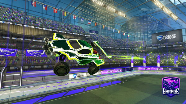 A Rocket League car design from Fixi7