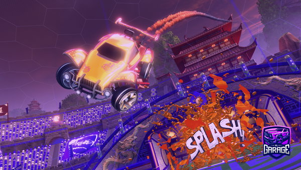 A Rocket League car design from DirtCake