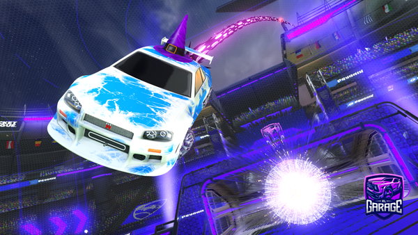 A Rocket League car design from UZI81