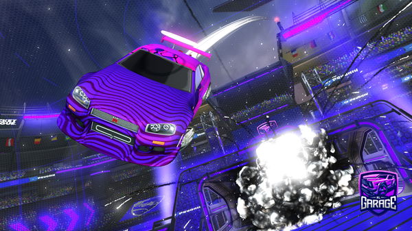 A Rocket League car design from Flinhart