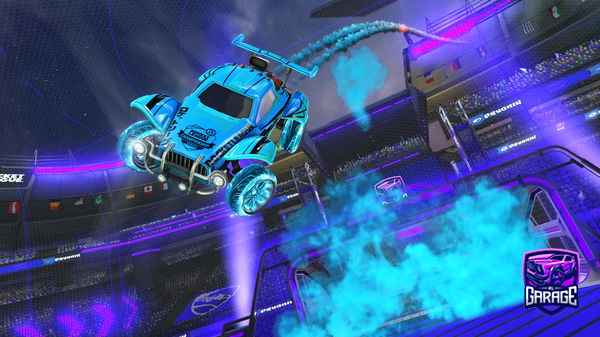 A Rocket League car design from QeezManee-_-