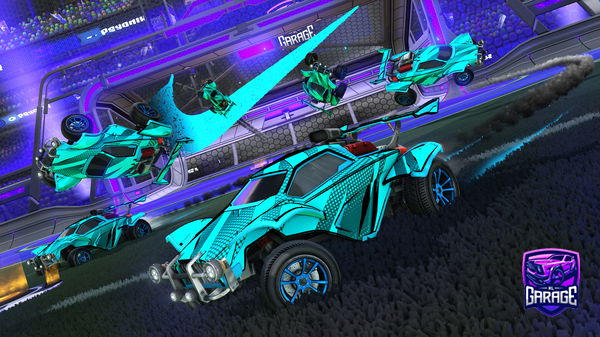 A Rocket League car design from ThatGuyDj