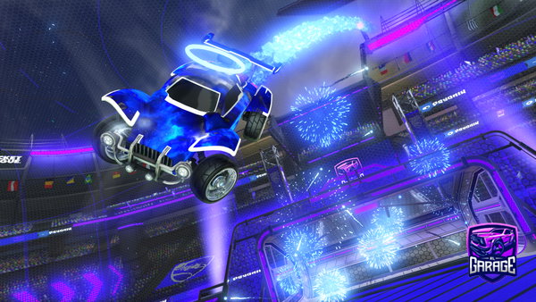 A Rocket League car design from Rl-king-82