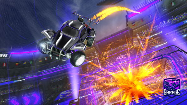 A Rocket League car design from ItsCMG