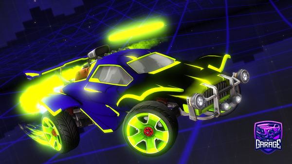 A Rocket League car design from DrPlasma