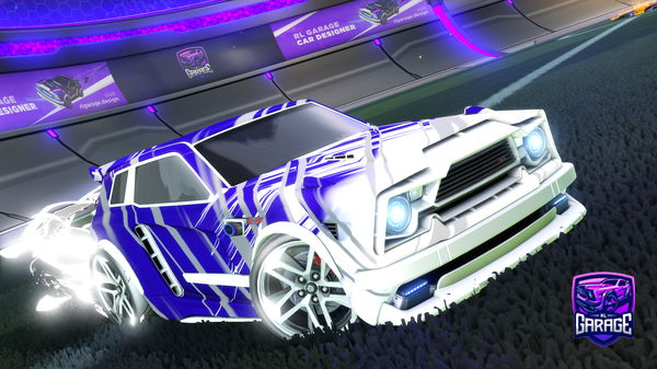 A Rocket League car design from juanchOWO