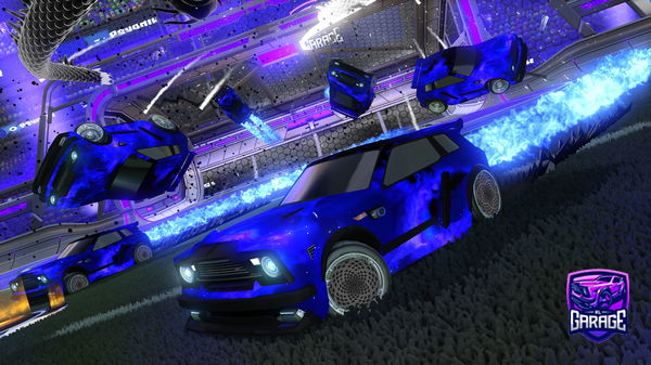 A Rocket League car design from NrgFishi