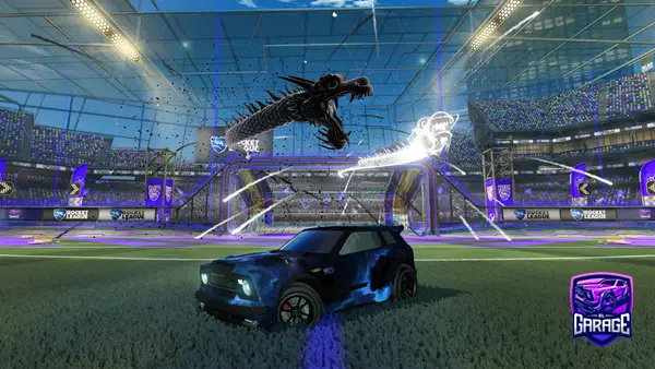 A Rocket League car design from Nuteka-91