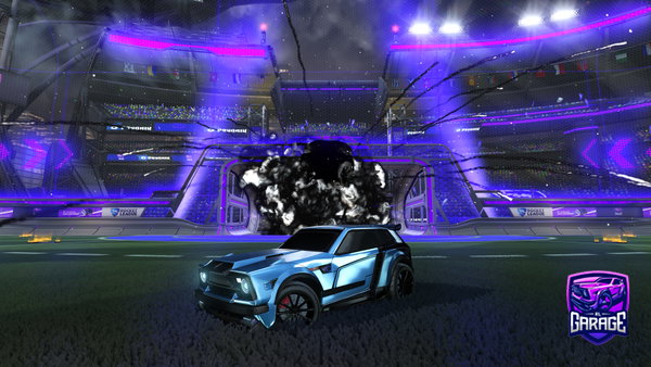 A Rocket League car design from iiGoatify
