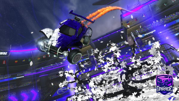 A Rocket League car design from Sticksterr