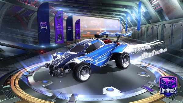 A Rocket League car design from xDarkWolf5