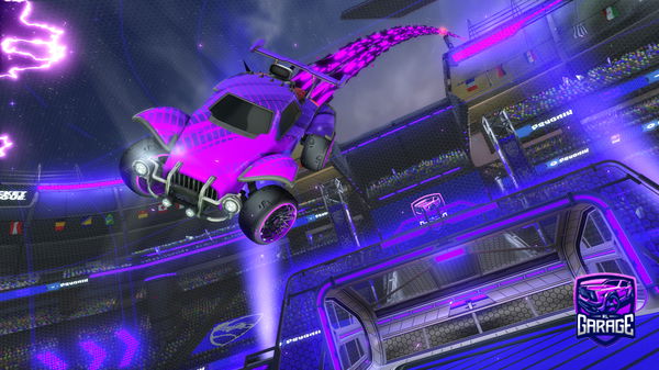 A Rocket League car design from Trinity458