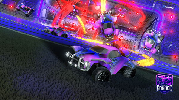 A Rocket League car design from BarkingLilly