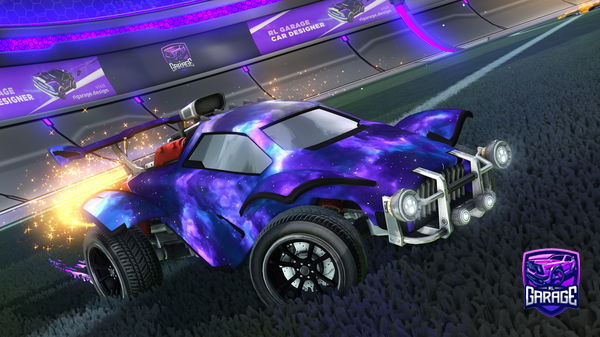 A Rocket League car design from FlyRL0