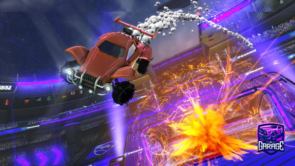 A Rocket League car design from shoopzu